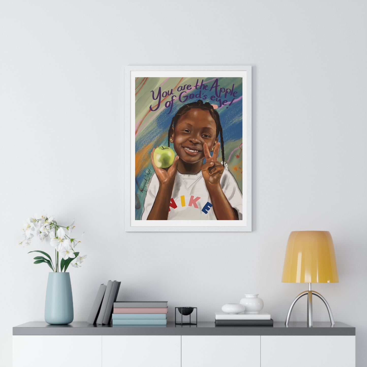 Apple of God's Eye - Wall Art print