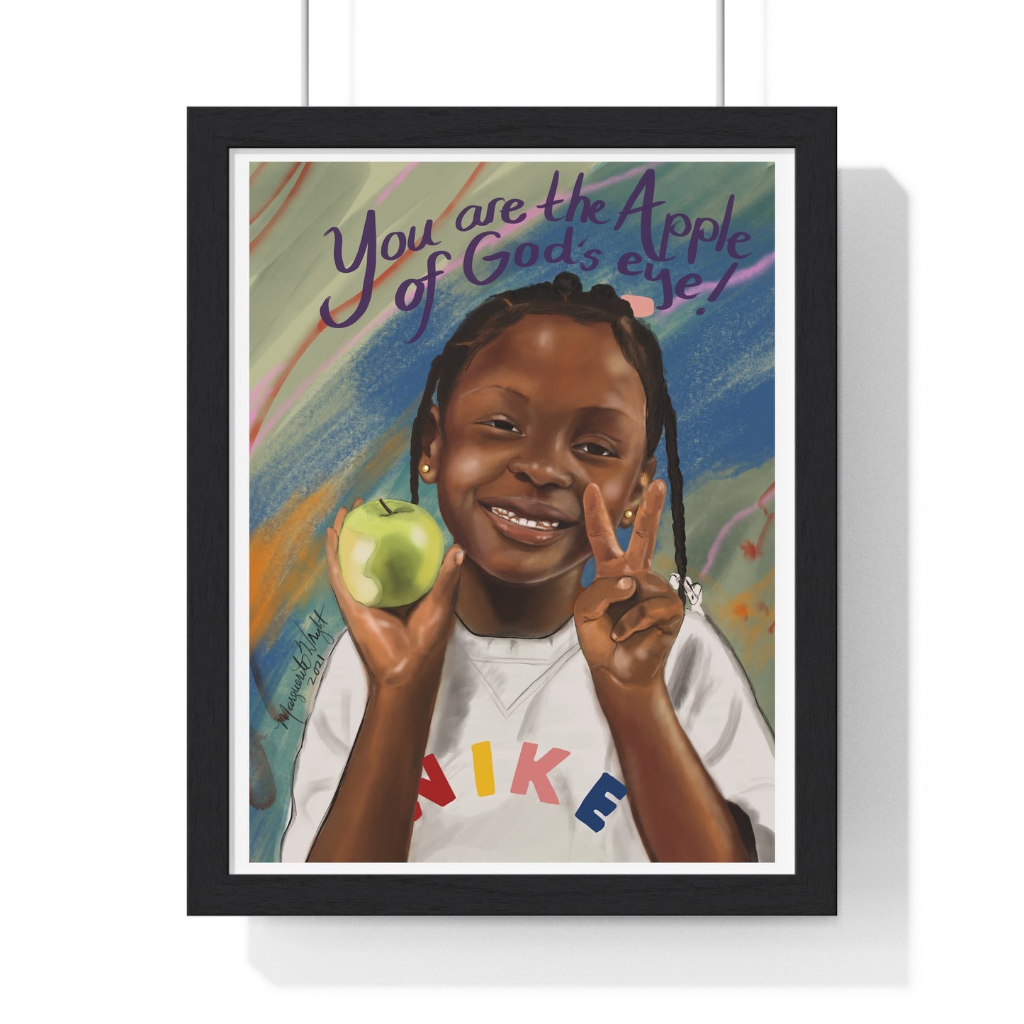 Apple of God's Eye - Wall Art print