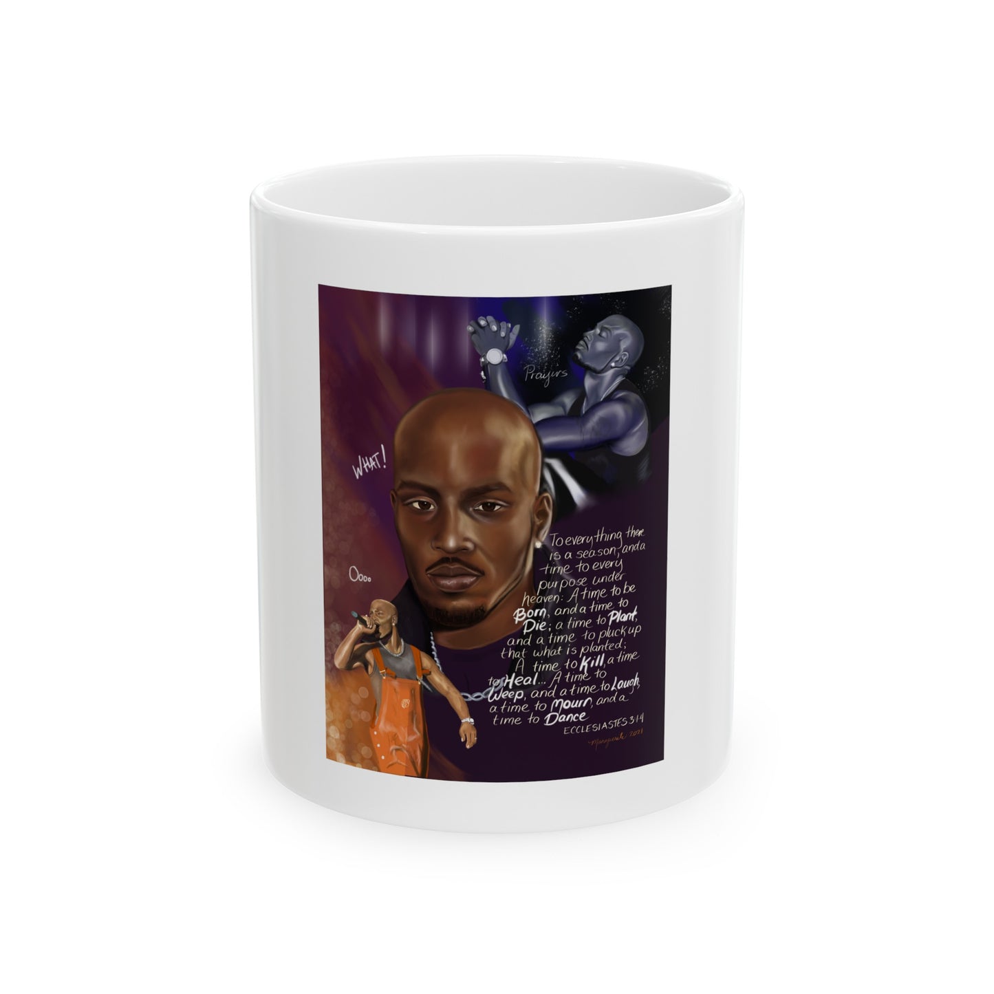 Memorial for DMX Ceramic Mug, (11oz)