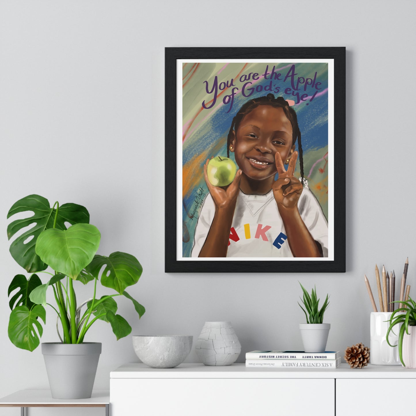 Apple of God's Eye - Wall Art print