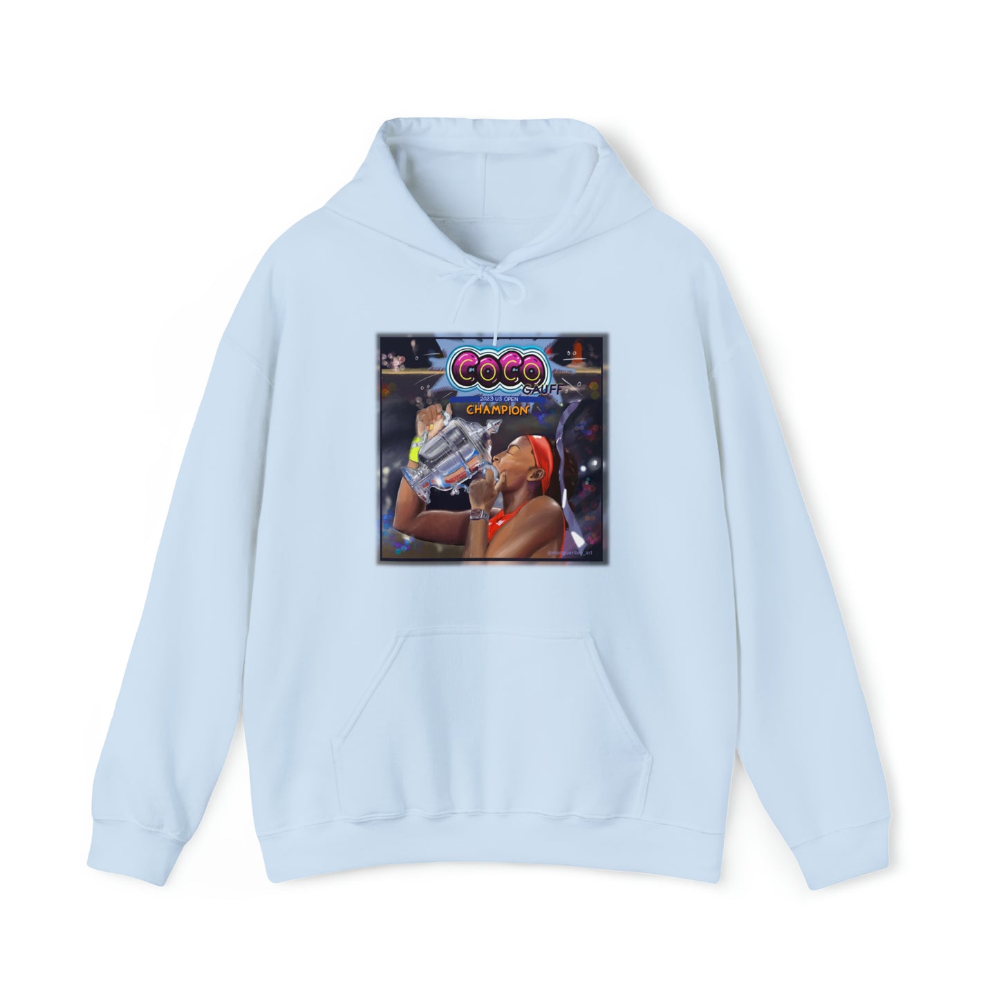 Celebrating Tennis Champ Coco Gauff Unisex Hoodie
