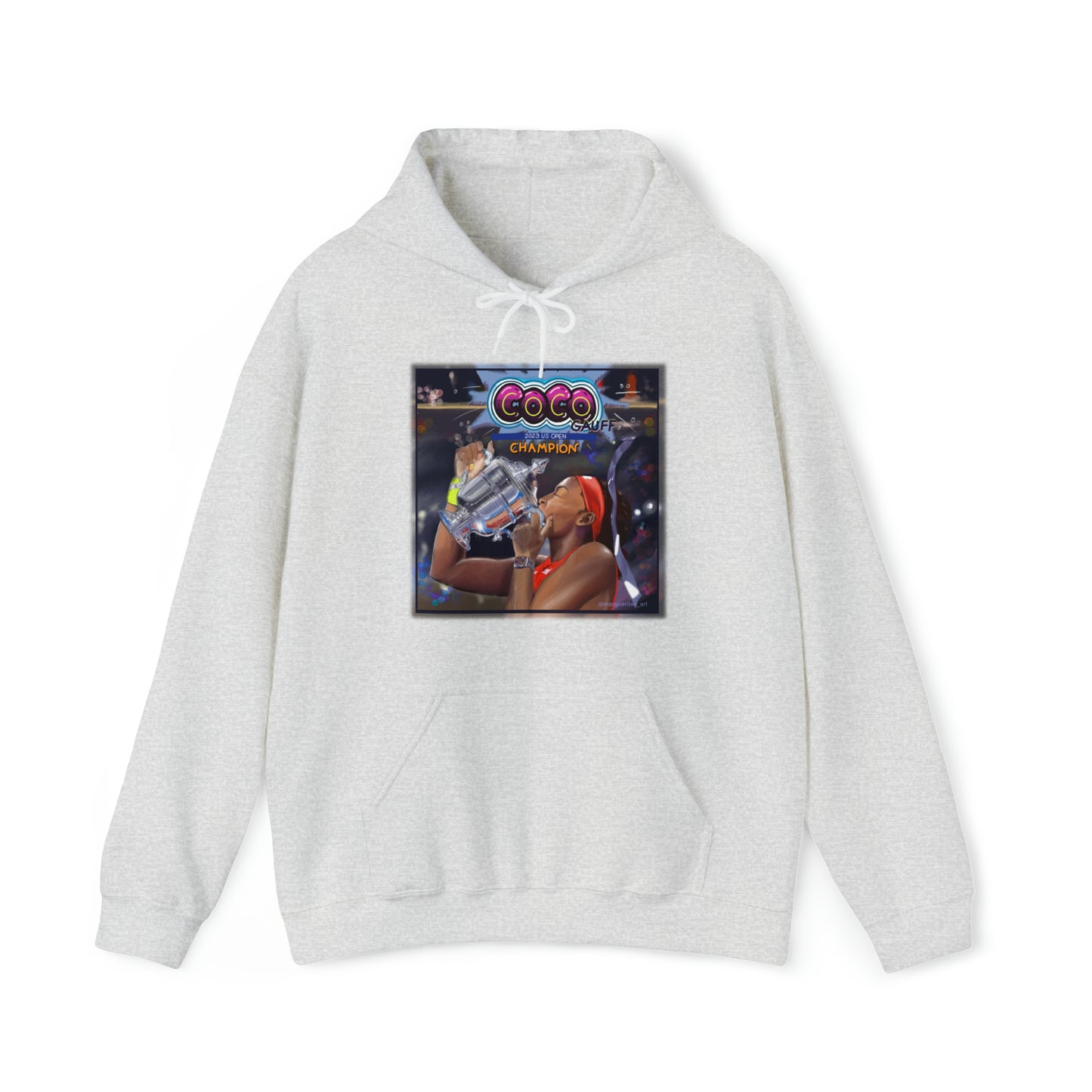 Celebrating Tennis Champ Coco Gauff Unisex Hoodie