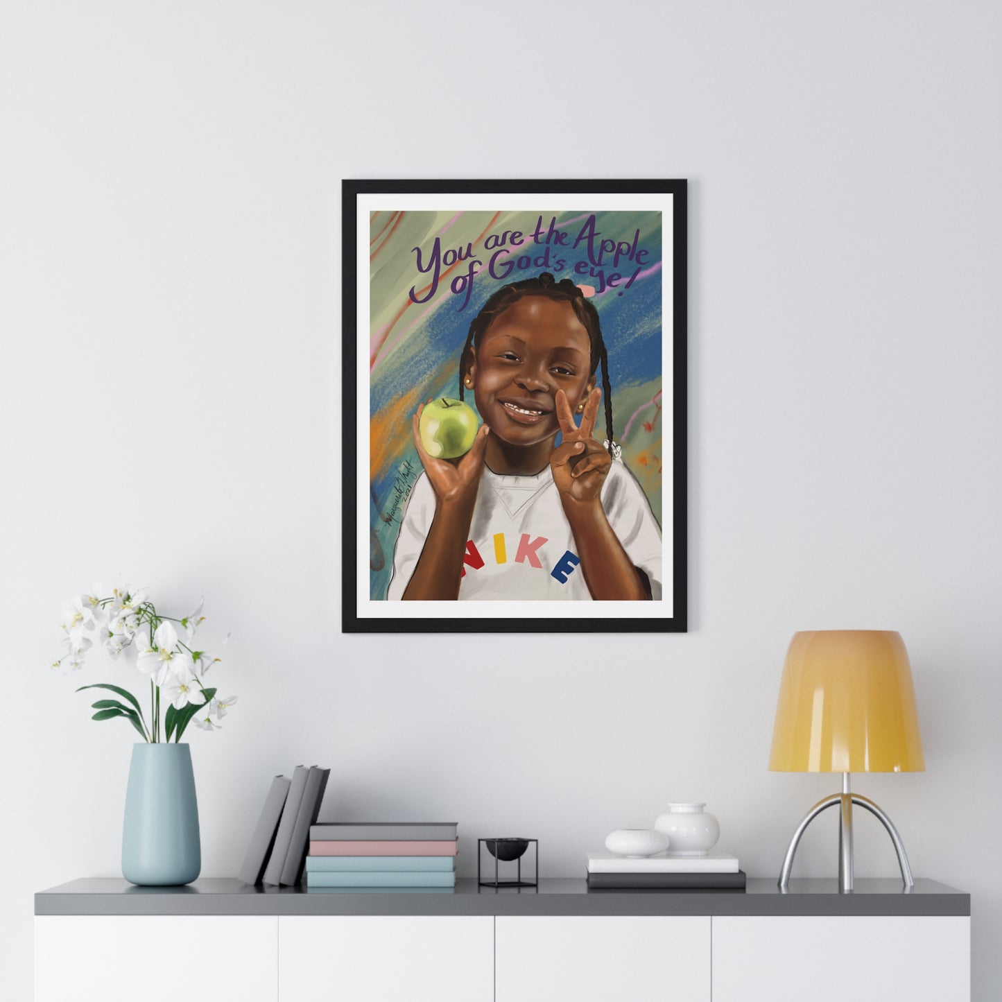 Apple of God's Eye - Wall Art print