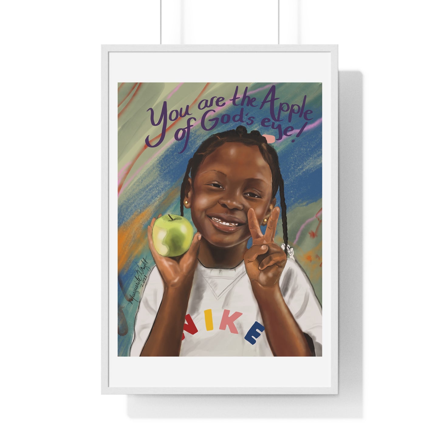Apple of God's Eye - Wall Art print