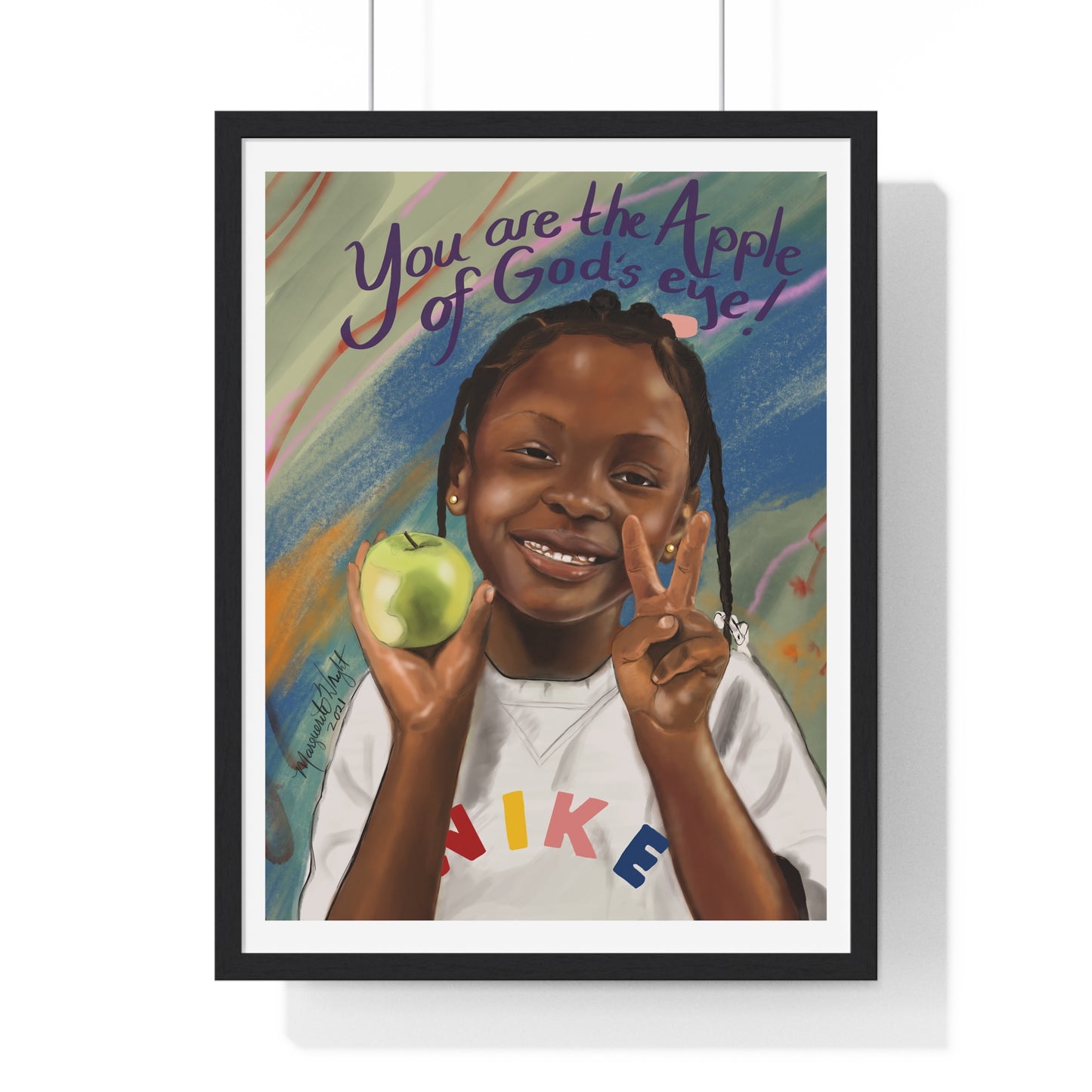 Apple of God's Eye - Wall Art print
