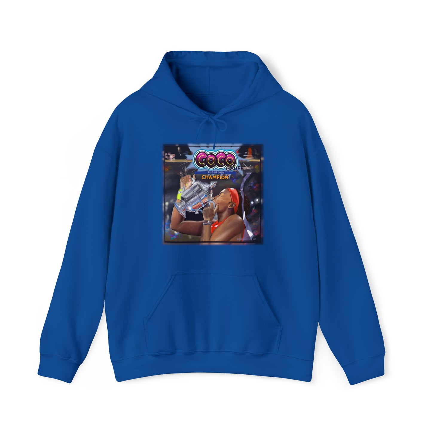 Celebrating Tennis Champ Coco Gauff Unisex Hoodie