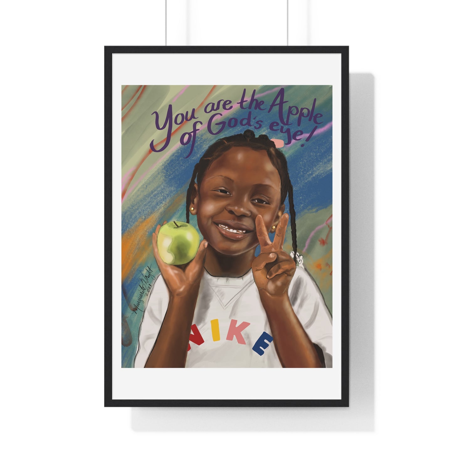Apple of God's Eye - Wall Art print