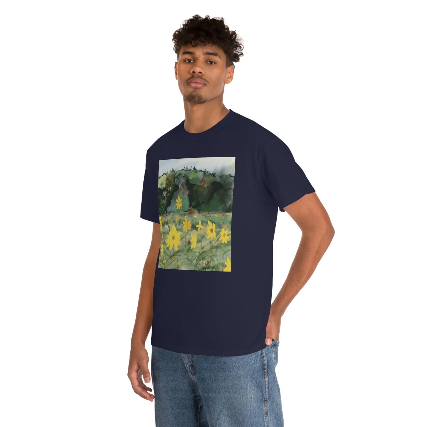 Yellow wild flower Tee