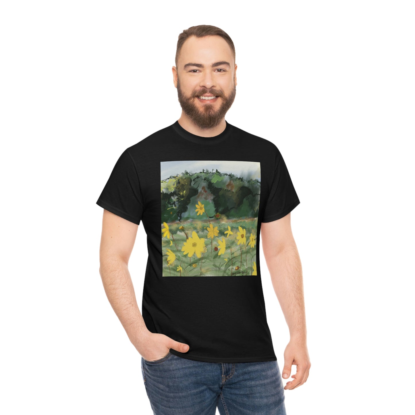 Yellow wild flower Tee