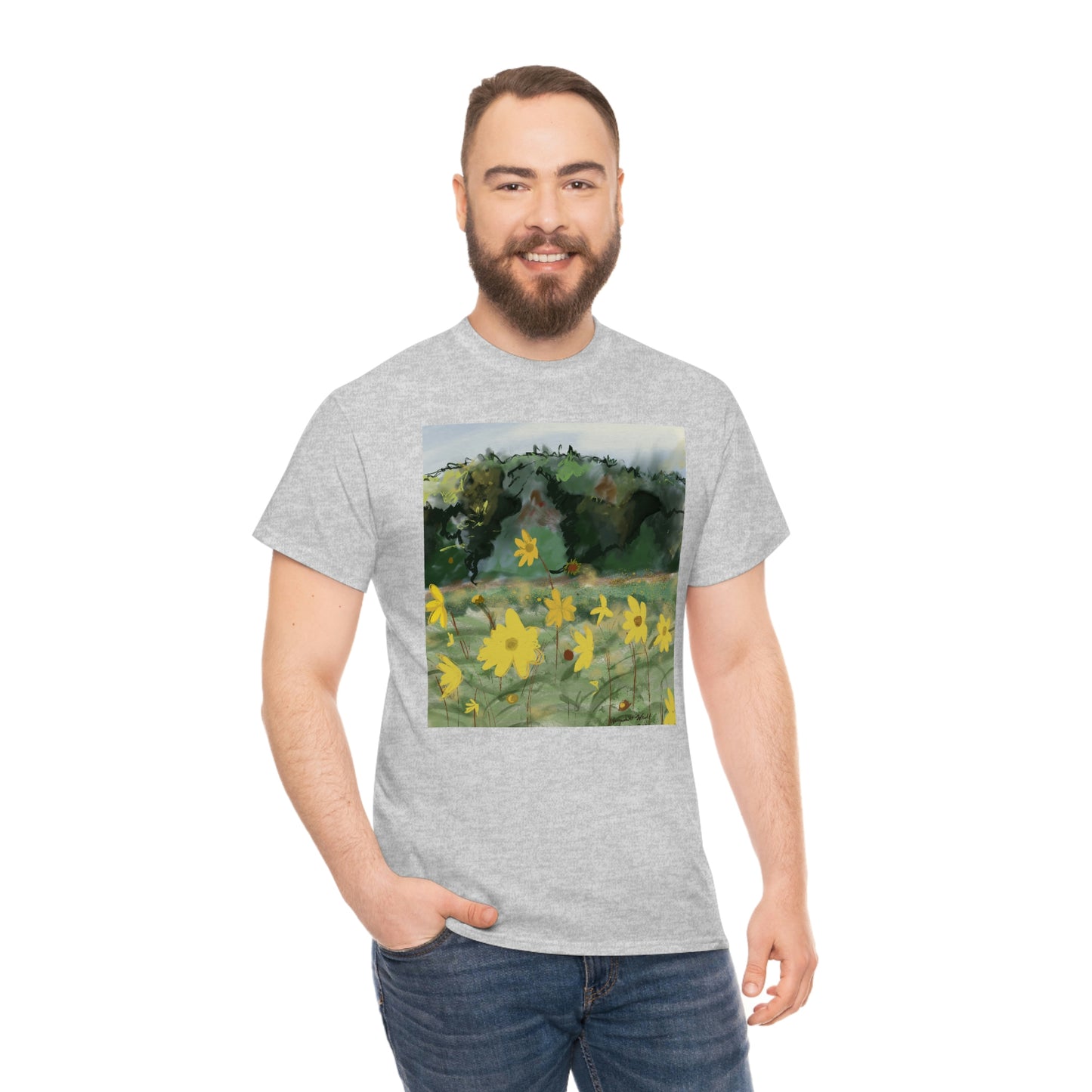 Yellow wild flower Tee