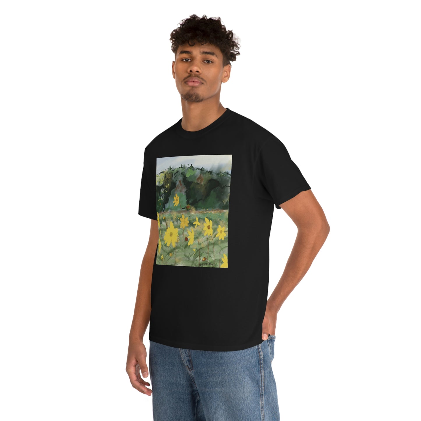 Yellow wild flower Tee
