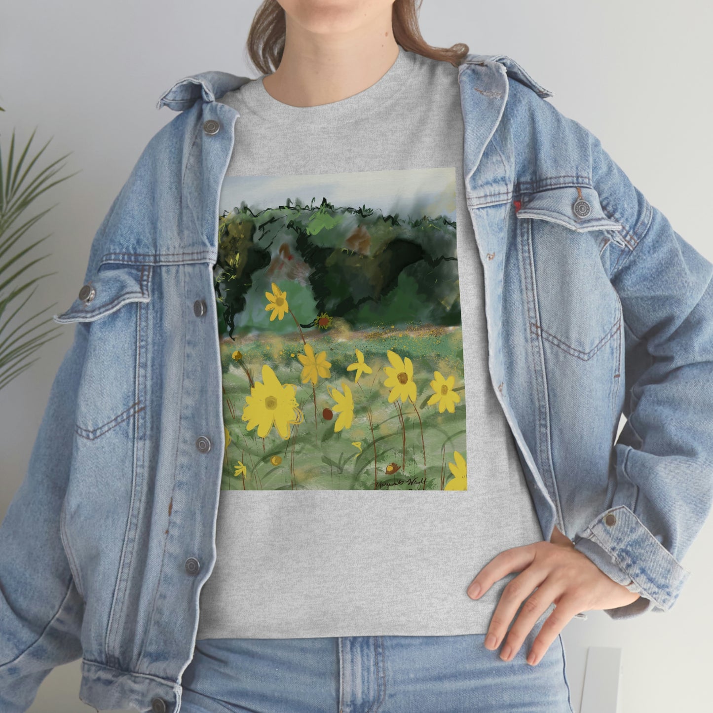 Yellow wild flower Tee