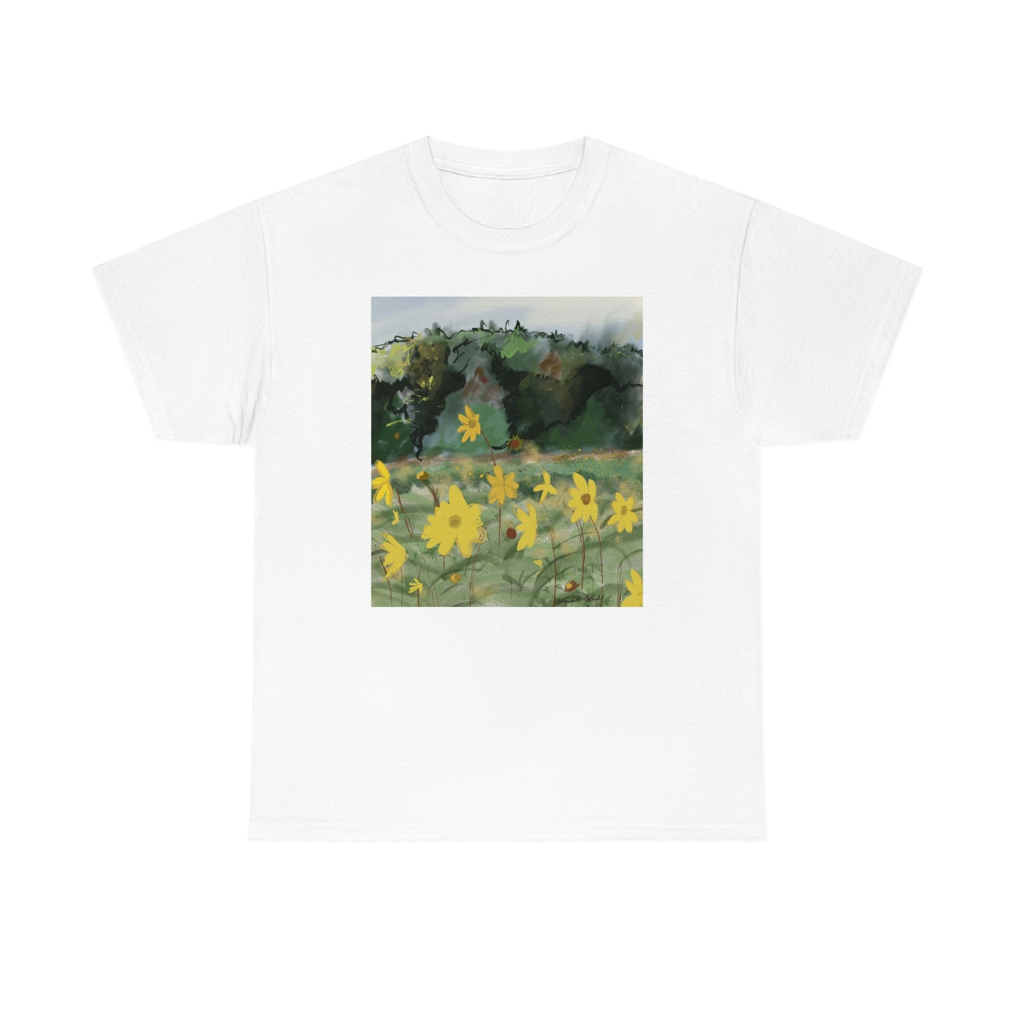 Yellow wild flower Tee