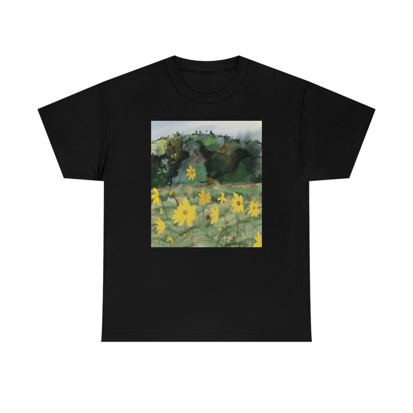 Yellow wild flower Tee