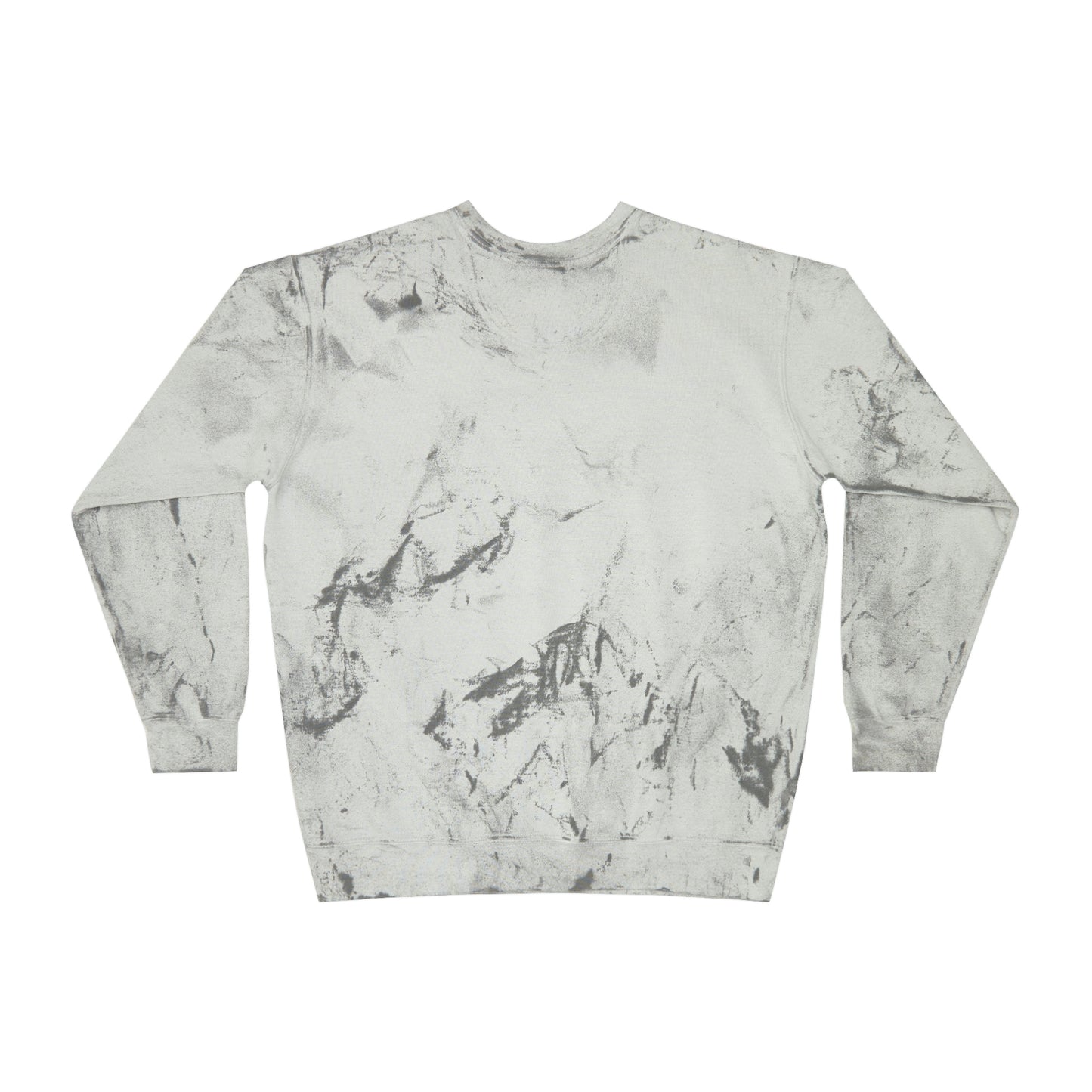 Orange Wild flowers - Unisex Color Blast Crewneck Sweatshirt