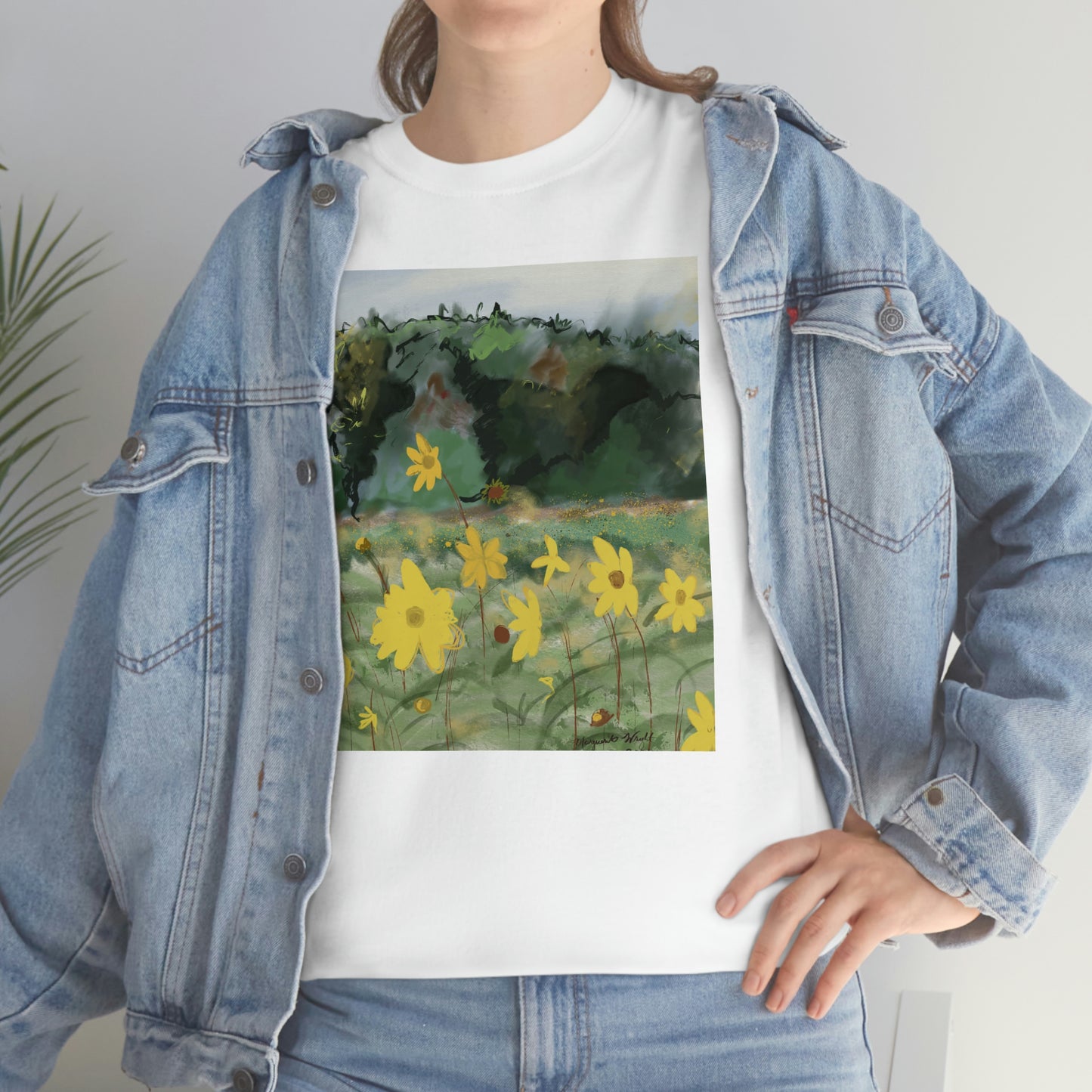 Yellow wild flower Tee