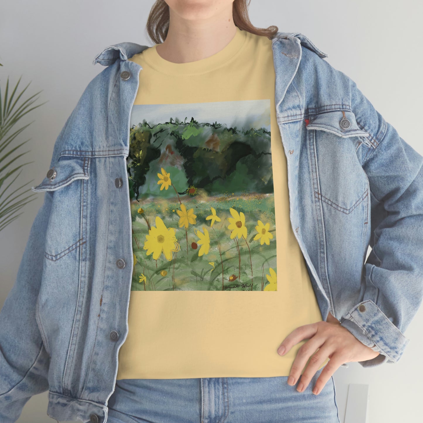 Yellow wild flower Tee