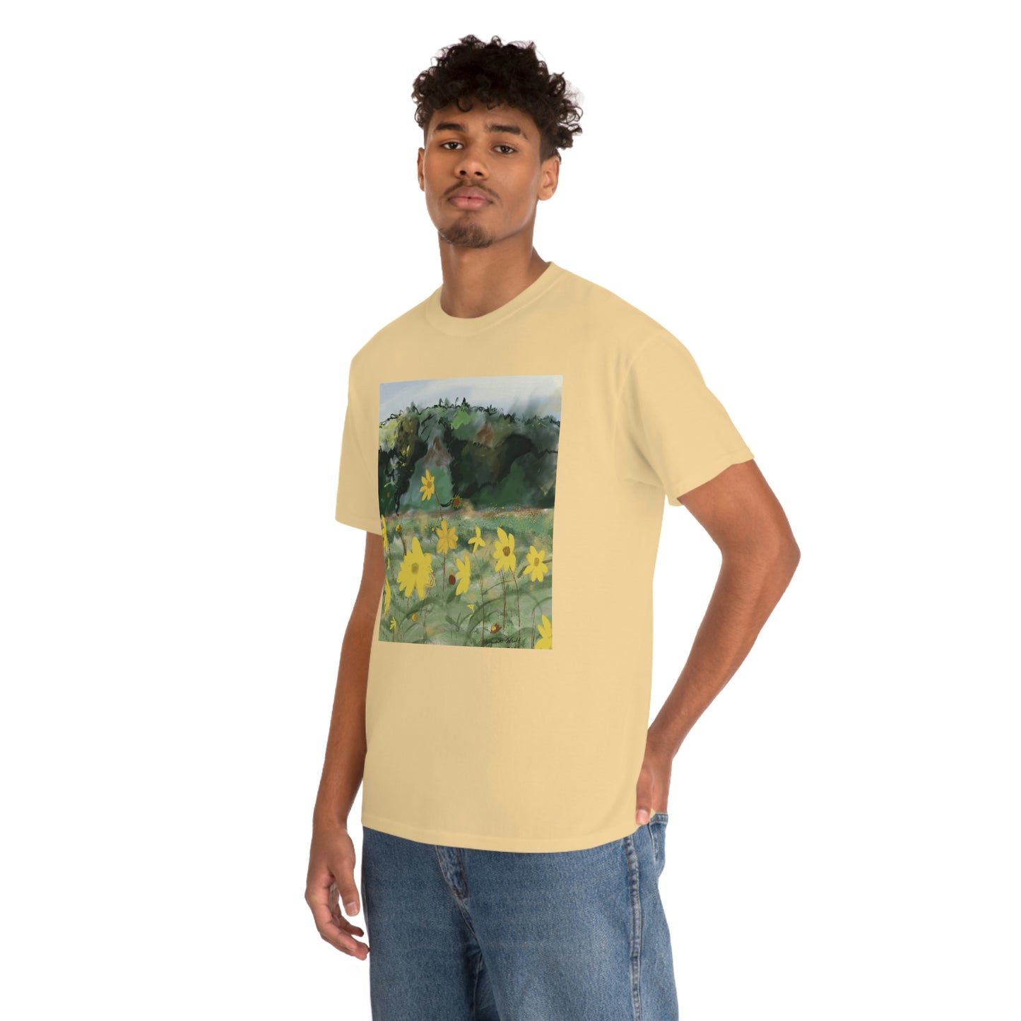 Yellow wild flower Tee