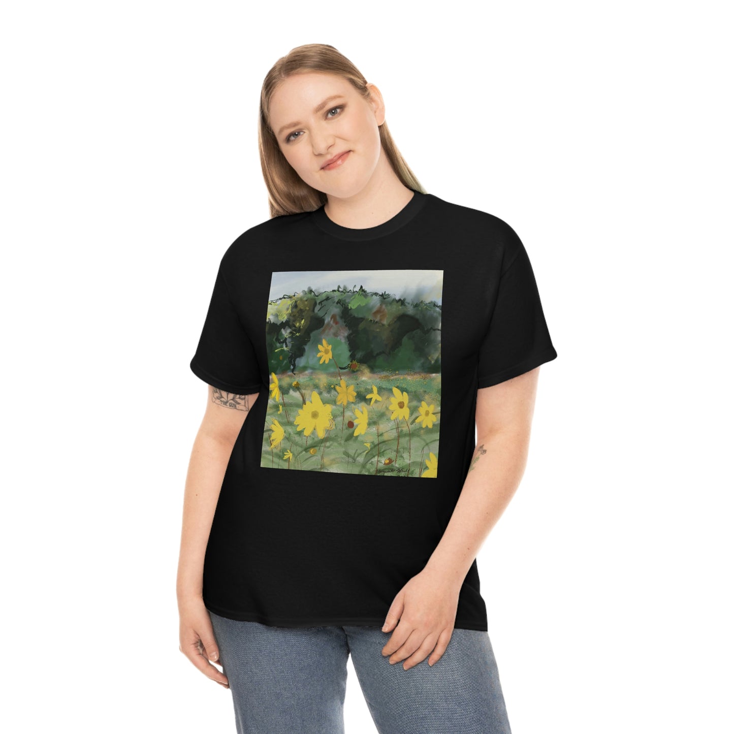 Yellow wild flower Tee