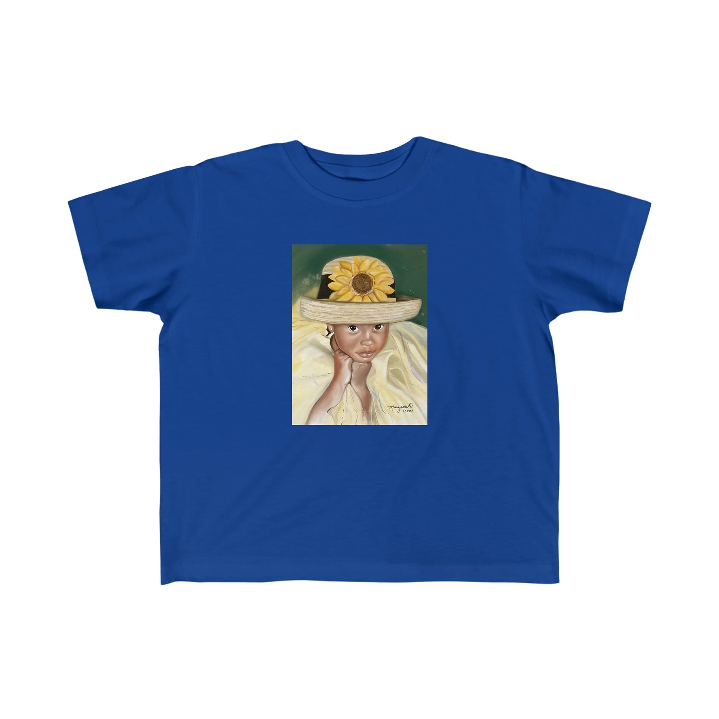Lil Girl with Straw hat / toddler