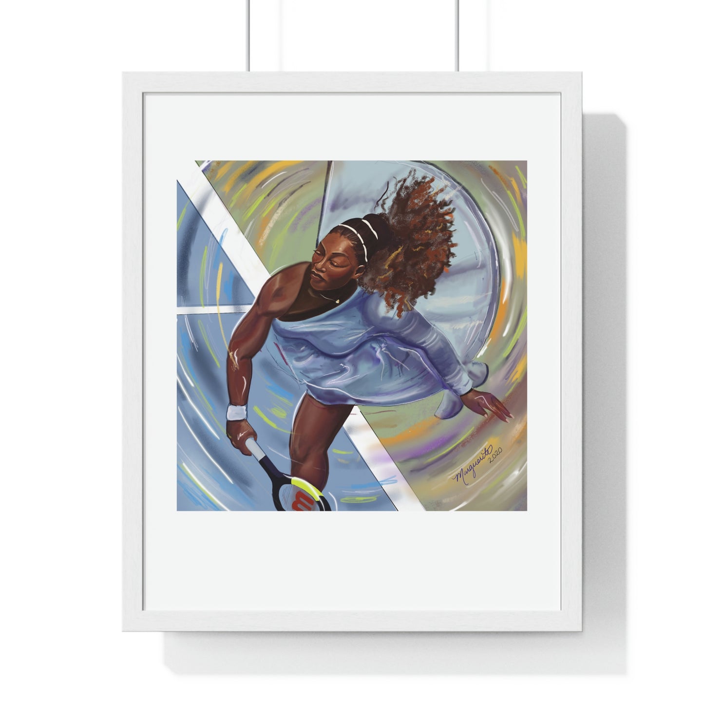 Serena - Wall Art print