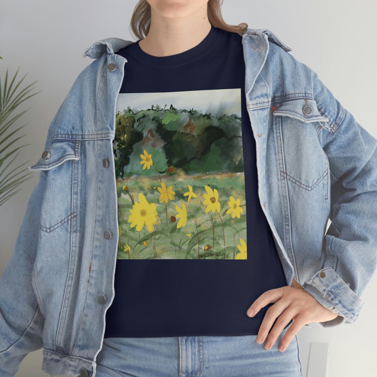 Yellow wild flower Tee