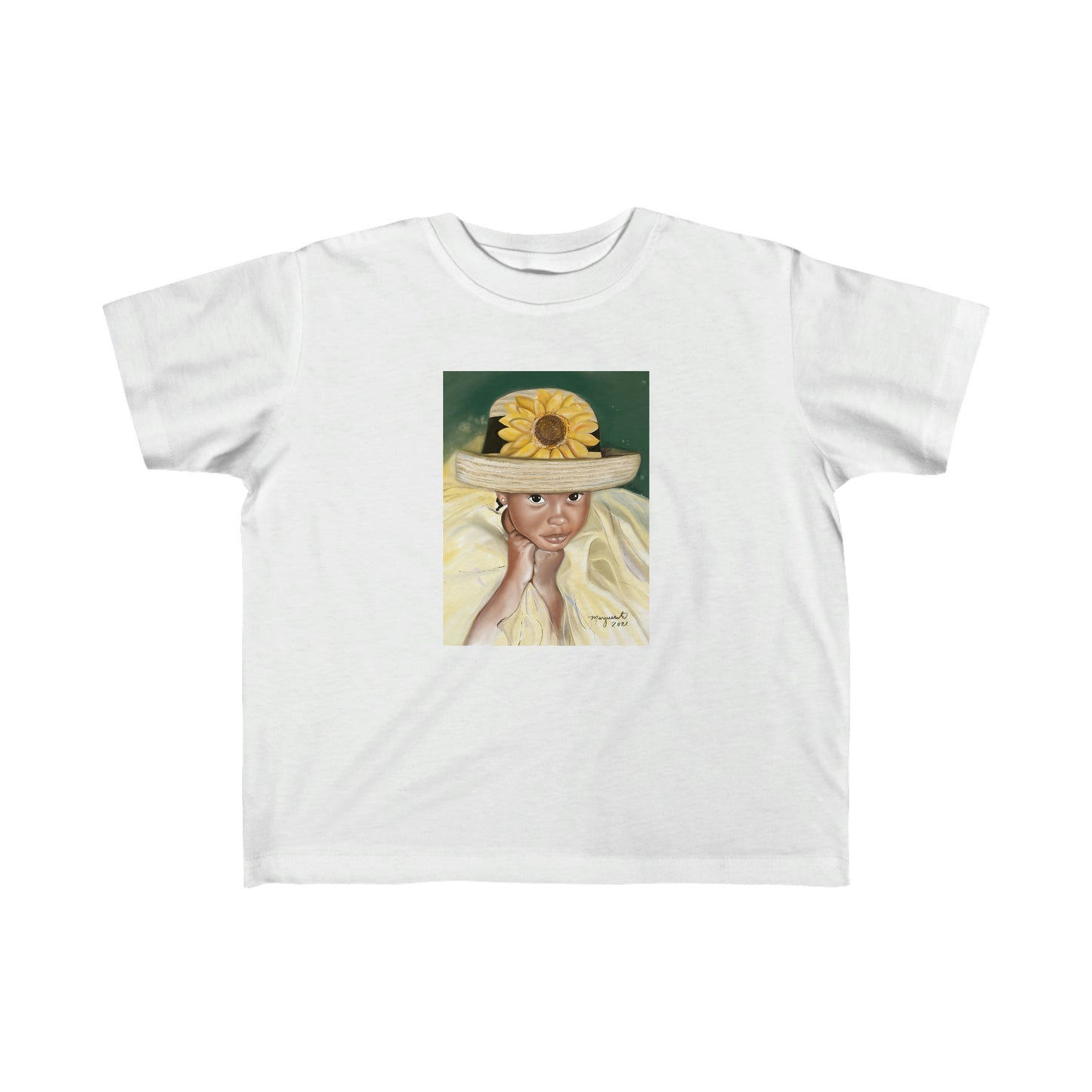 Lil Girl with Straw hat / toddler