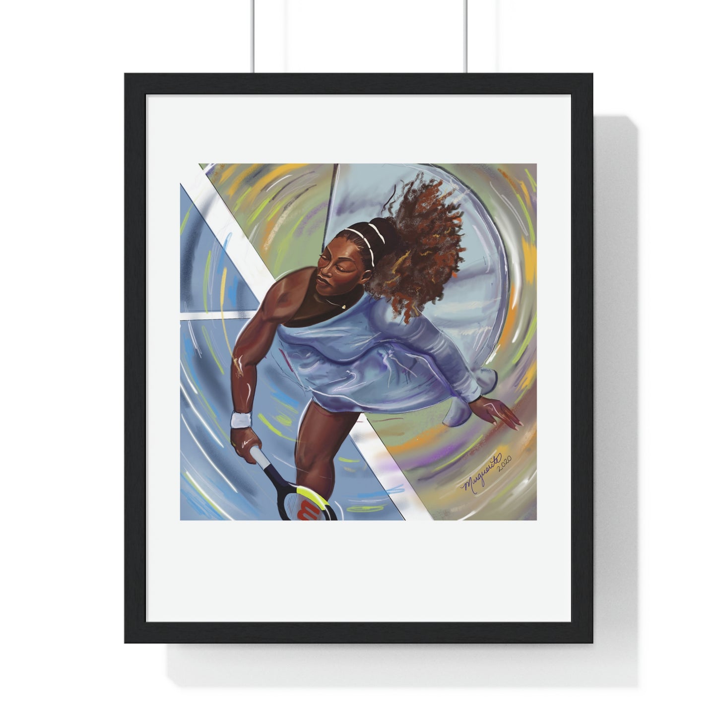 Serena - Wall Art print