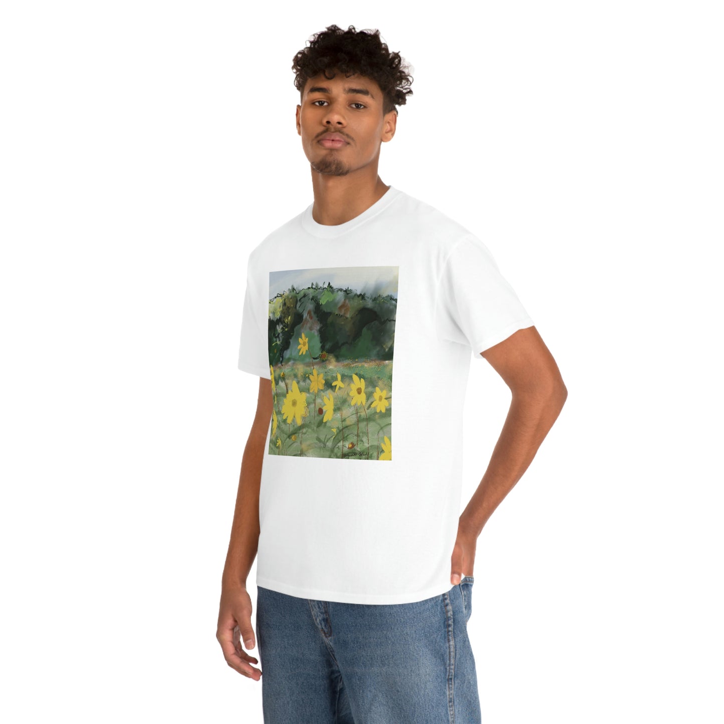 Yellow wild flower Tee