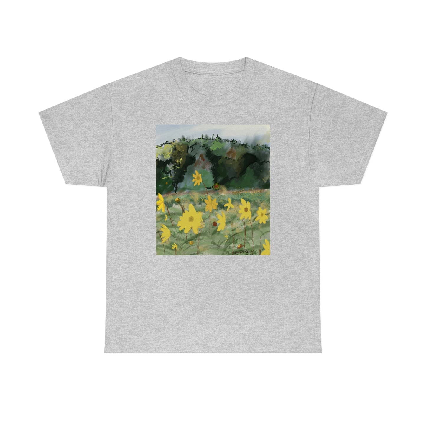 Yellow wild flower Tee