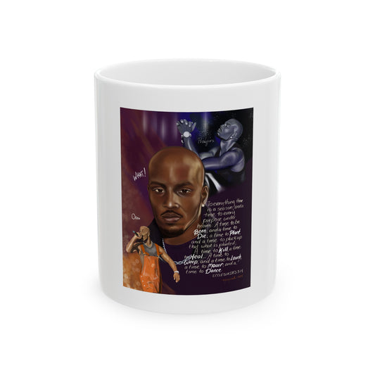 Memorial for DMX Ceramic Mug, (11oz)