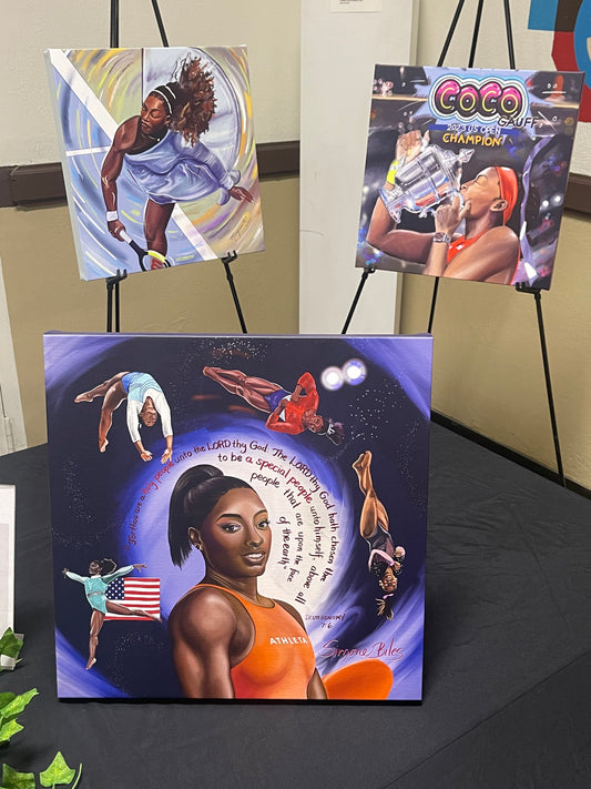 Black Girls Doing It - 3 Canvases