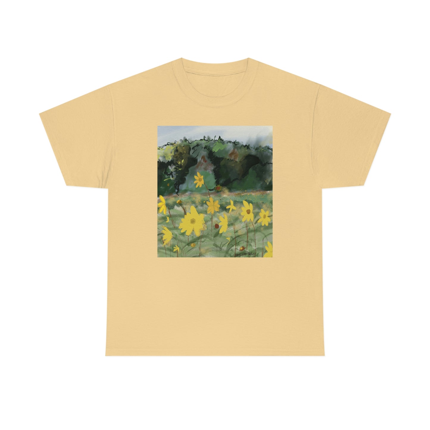 Yellow wild flower Tee