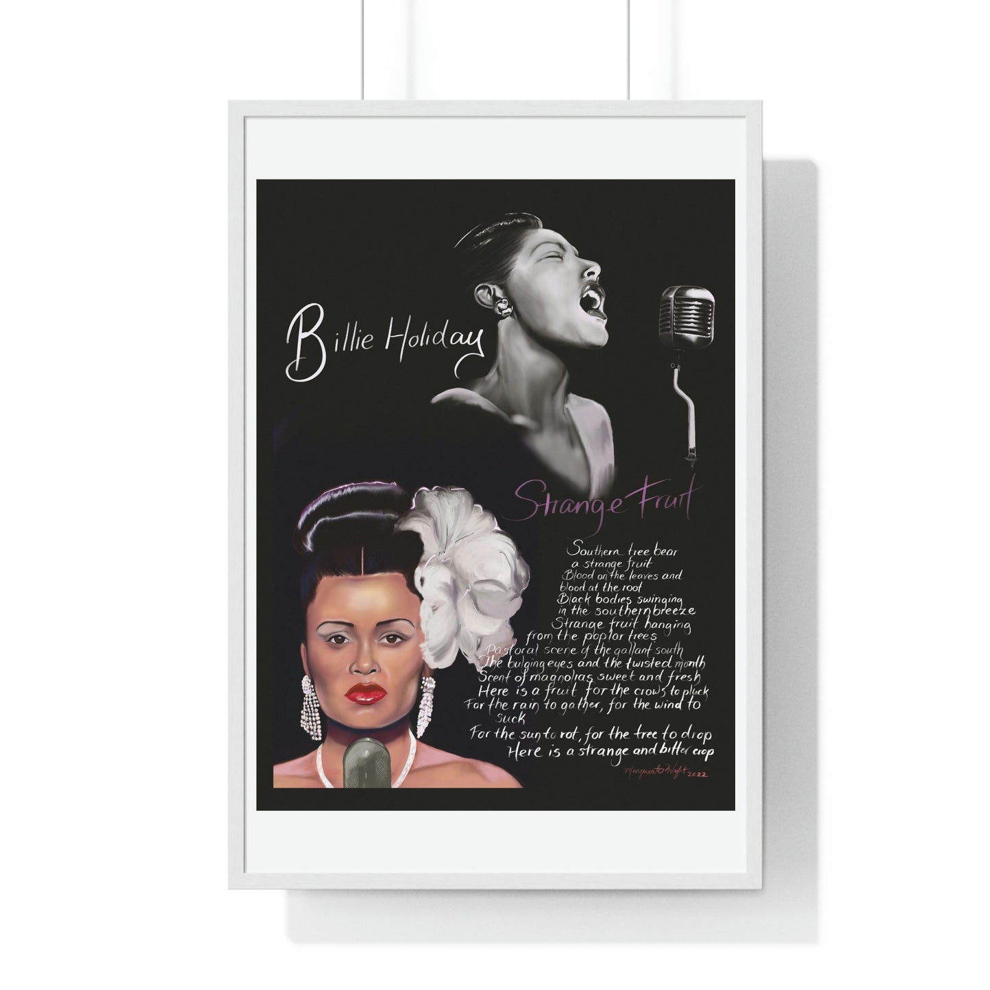 Billie Holiday - Wall Art print