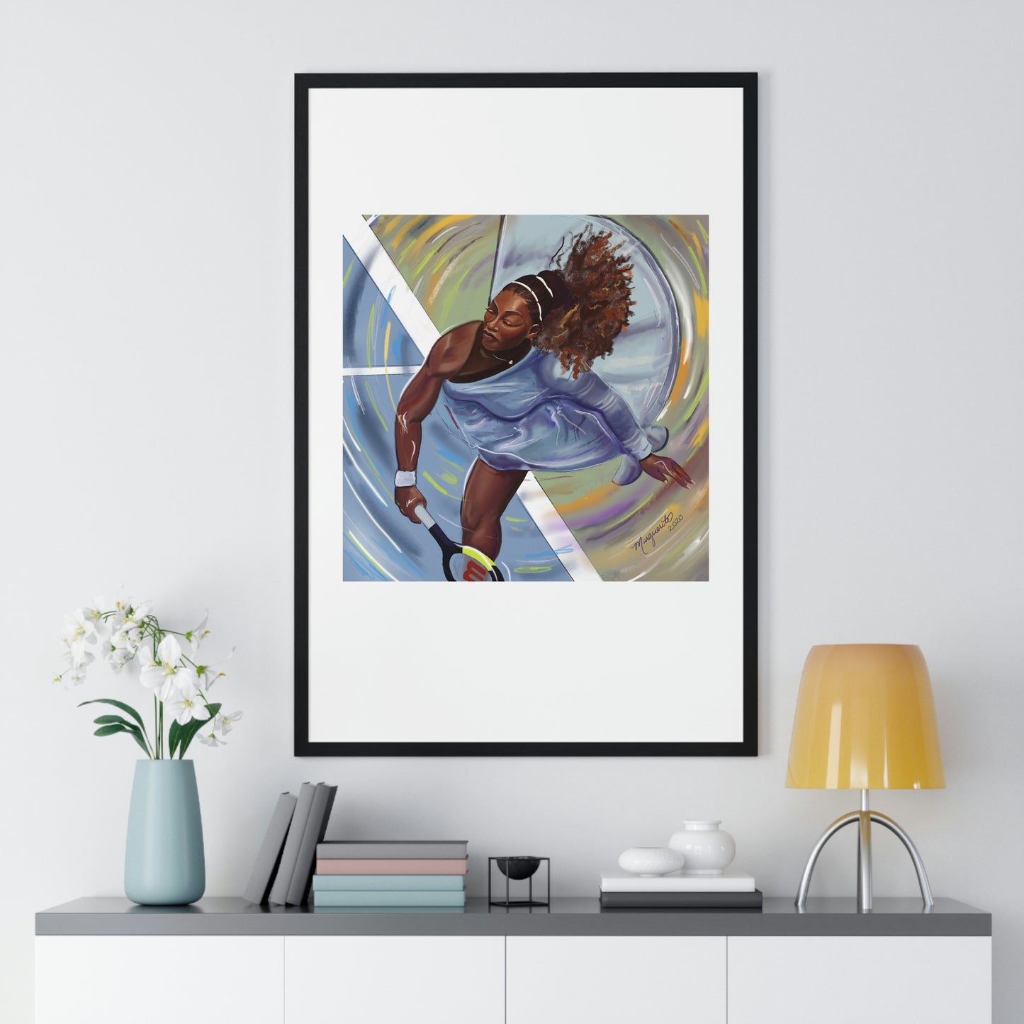 Serena - Wall Art print