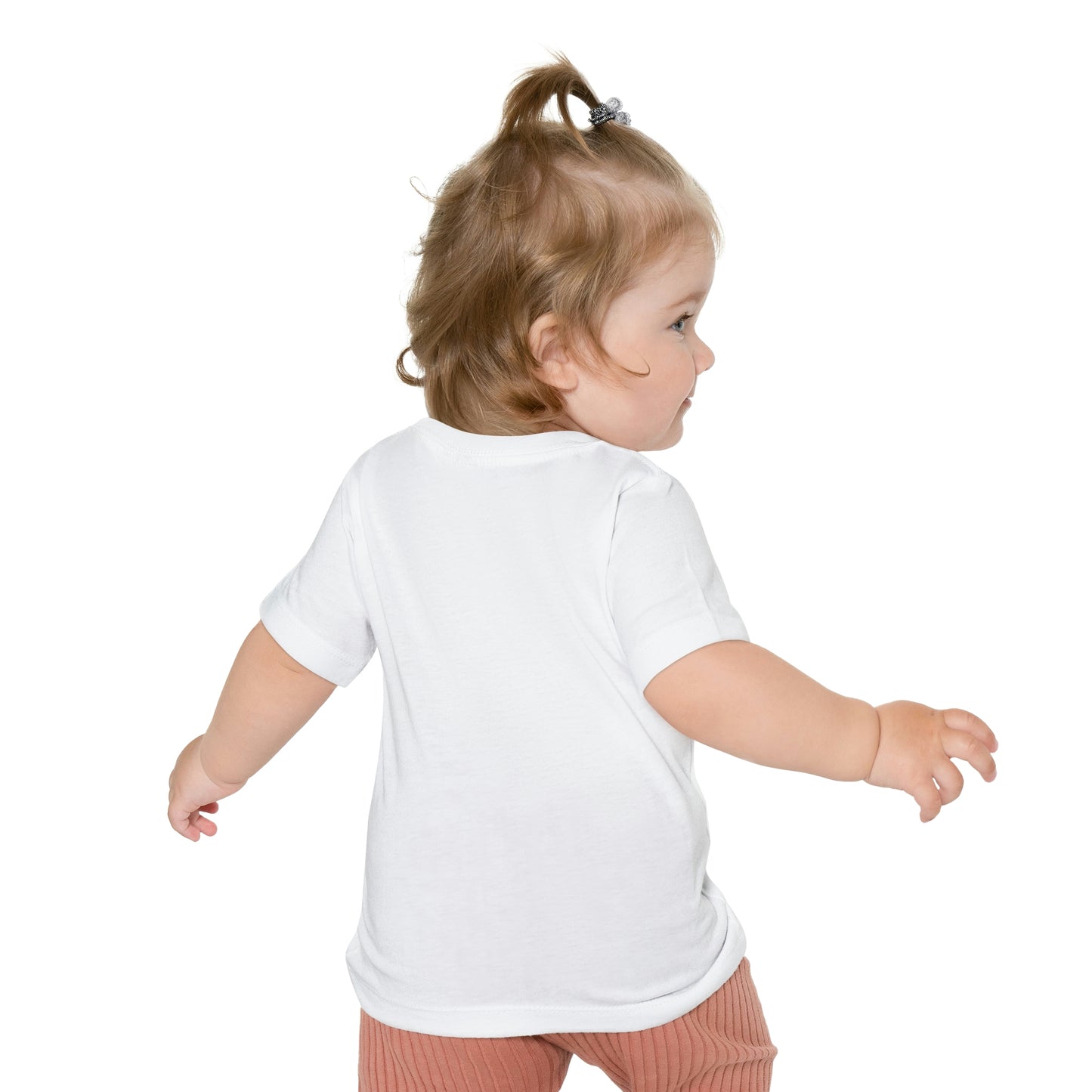 Orange Flowers - Baby Short Sleeve T-Shirt